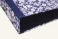 Preview: Blue folder "Fanni", handmade